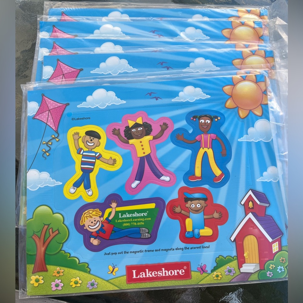 2 Lakeshore Kids Magnetic learning Play Set